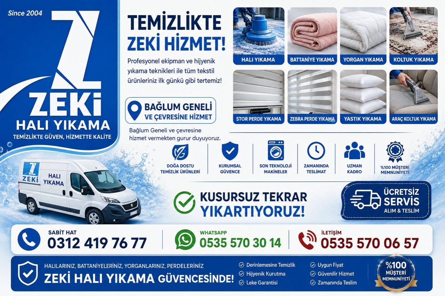 bağlum halı yıkama